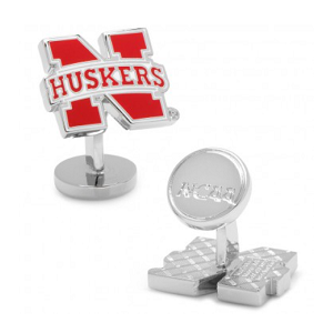 Palladium University of Nebraska Cornhuskers Cufflinks
